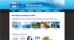 Desktop Screenshot of beierlorzer-gmbh.de